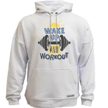 Худи без начеса WakeUp and WorkOut