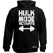 Худи без начеса Hulk Mode Activate