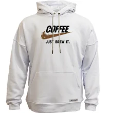 Худі без начосу COFFEE. Just brew it.