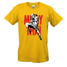 Футболка Muay Thai с бойцом