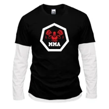 Комбинированный лонгслив MMA (Знак)