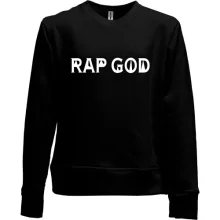 Детский свитшот без начеса RAP GOD
