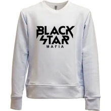 Детский свитшот без начеса Black Star Mafia