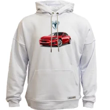 Худи без начеса Tesla Model S