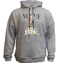 Худи без начеса VOGUE blonde girl