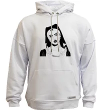 Худи без начеса Nun with black eyes
