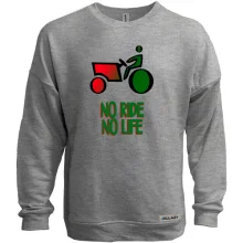 Свитшот без начеса No ride no life