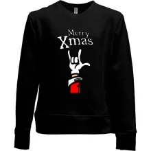 Детский свитшот без начеса "merry Xmas"