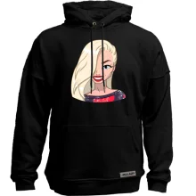 Худи без начеса Art. Blonde smiling