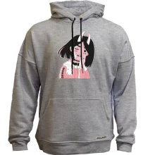 Худи без начеса Girl with horns