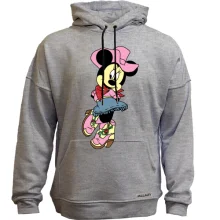 Худи без начеса Minnie Mouse cowboy.