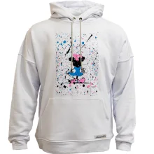 Худи без начеса Minnie Mouse paint atr