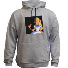 Худи без начеса Alice and pizza