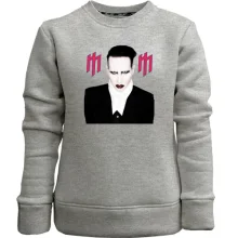 Детский свитшот без начеса Marilyn Manson (2)