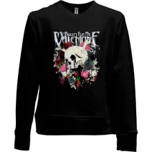 Детский свитшот без начеса Bullet for My Valentine с черепом