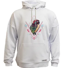 Худи без начеса Parrot Line Art