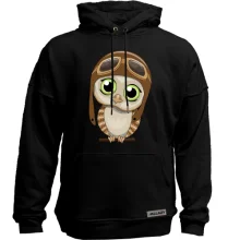 Худи без начеса Baby owl pilot