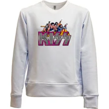 Детский свитшот без начеса KISS Band