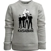Детский свитшот без начеса Kasabian - Velociraptor! (2)