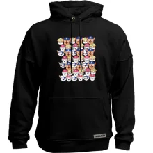 Худи без начеса Paw patrol pattern