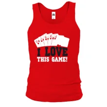 Майка I love tnis game