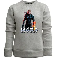 Детский свитшот без начеса Mass Effect Jane Shepard
