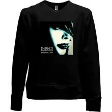 Детский свитшот без начеса Marilyn Manson - Born Villain
