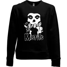 Детский свитшот без начеса Misfits Band (2)