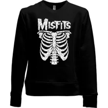 Детский свитшот без начеса скелет Misfits (2)