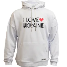 Худі без начосу I Love Ukraine (2)