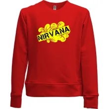 Детский свитшот без начеса Nirvana Арт