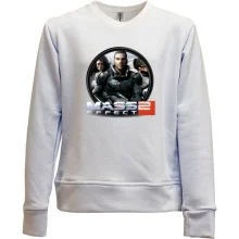 Детский свитшот без начеса Mass Effect 2
