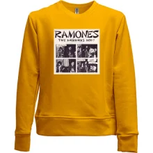 Детский свитшот без начеса Ramones - blitzkrieg bop