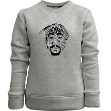 Детский свитшот без начеса с 2PAC