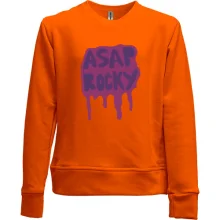 Детский свитшот без начеса с Asap Rocky