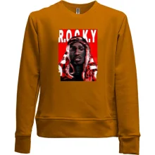 Детский свитшот без начеса с Asap Rocky в хиджабе