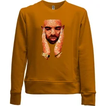 Детский свитшот без начеса с Drake полигонами