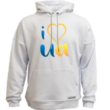 Худи без начеса I love UA