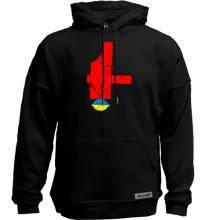 Худи без начеса Украина - крепкий орешек