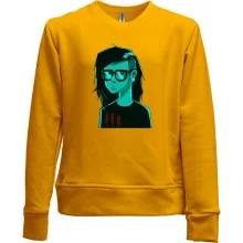 Детский свитшот без начеса со Skrillex (арт)