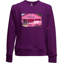 Детский свитшот без начеса Pink Trap