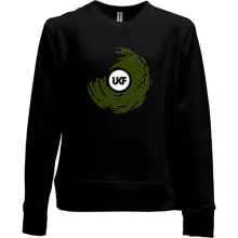 Детский свитшот без начеса с UKF (лого)
