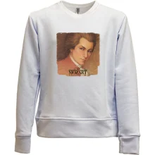 Детский свитшот без начеса с Моцартом «The Mozart Collection»