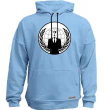 Худи без начеса Anonymous World