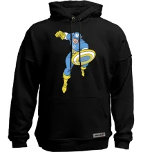 Худи без начеса Captain Ukraine