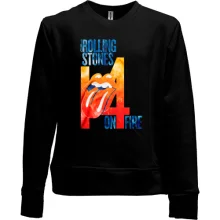 Детский свитшот без начеса Rolling Stones 14 Fire