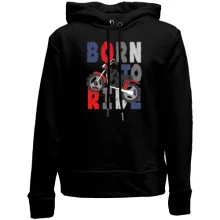 Дитяче худі без начосу Born to Ride Мотоцикл
