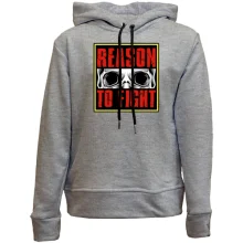 Дитяче худі без начосу Reason to fight Череп