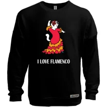 Світшот без начосу i love flamenco