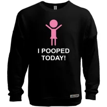 Світшот без начосу i pooped today
